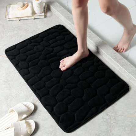 Pebble bath mat