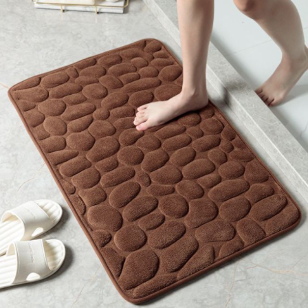 Pebble bath mat