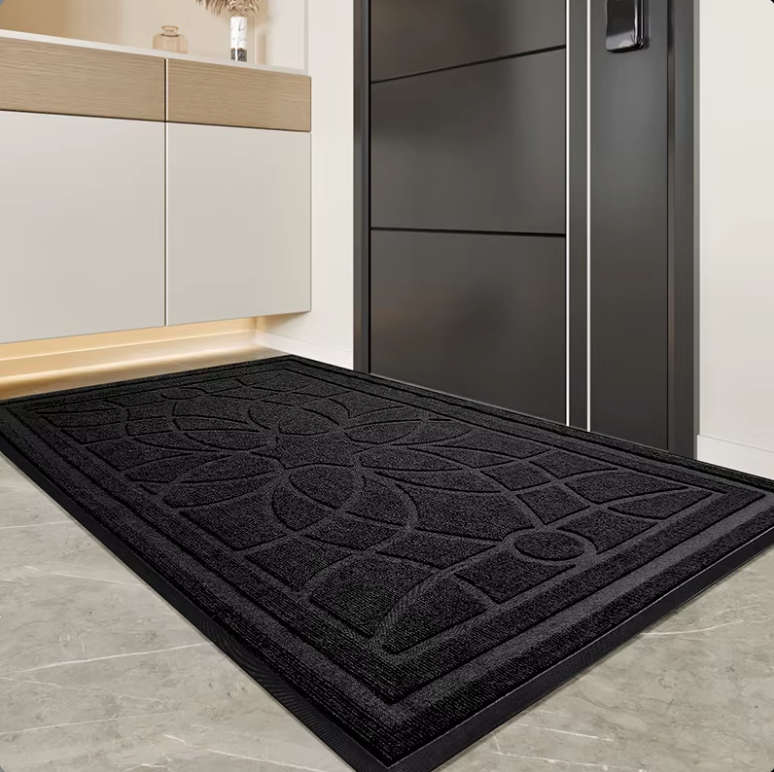 Ultra-absorbent, non-slip entrance mat for indoor and outdoor use