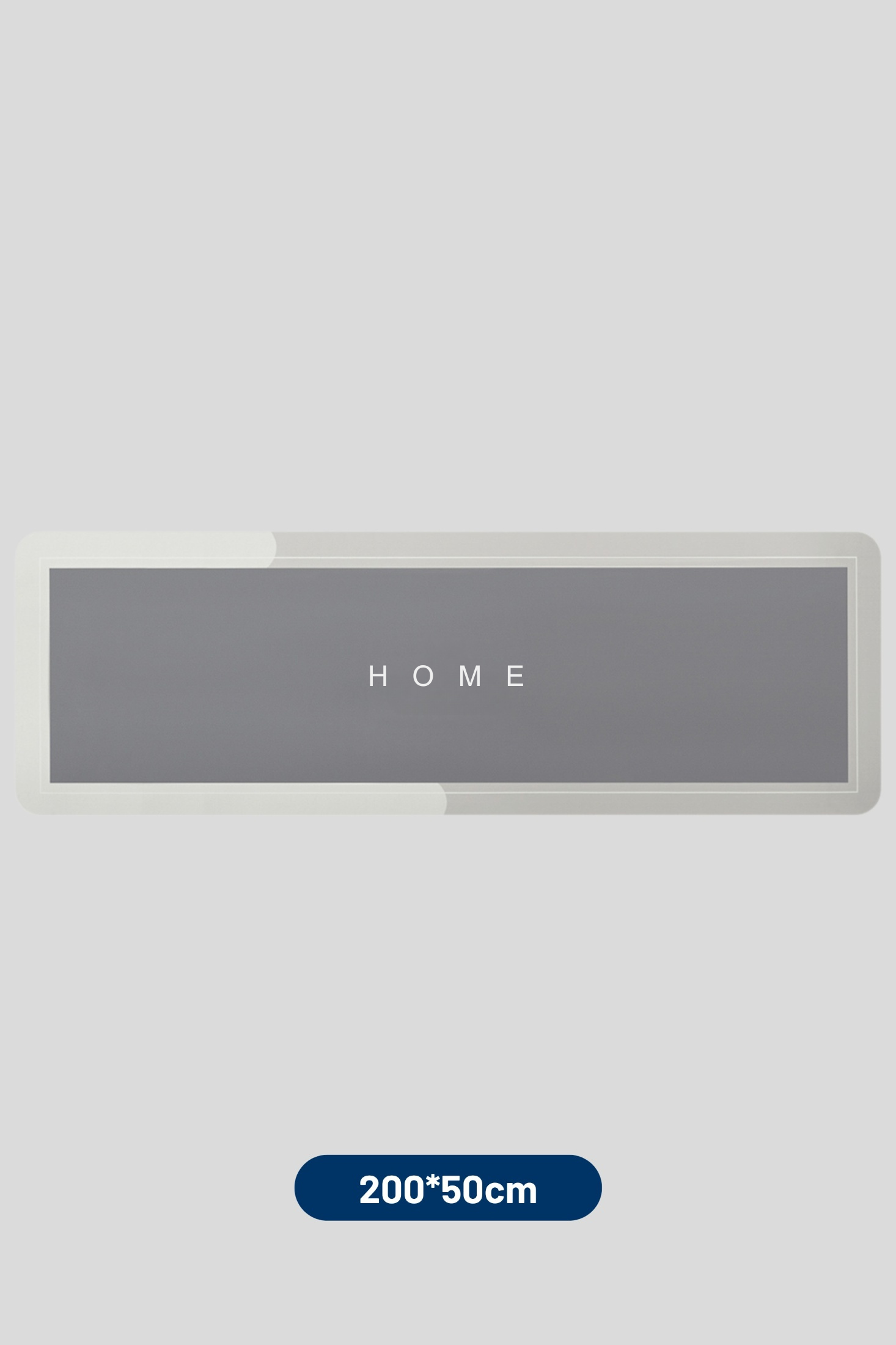 Ultra-absorbent non-slip kitchen and bathroom mat