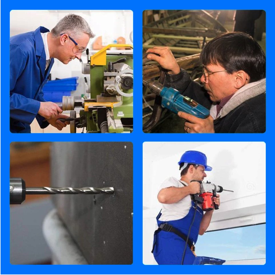 Conjunto de 6 torneiras hexagonais 3 em 1