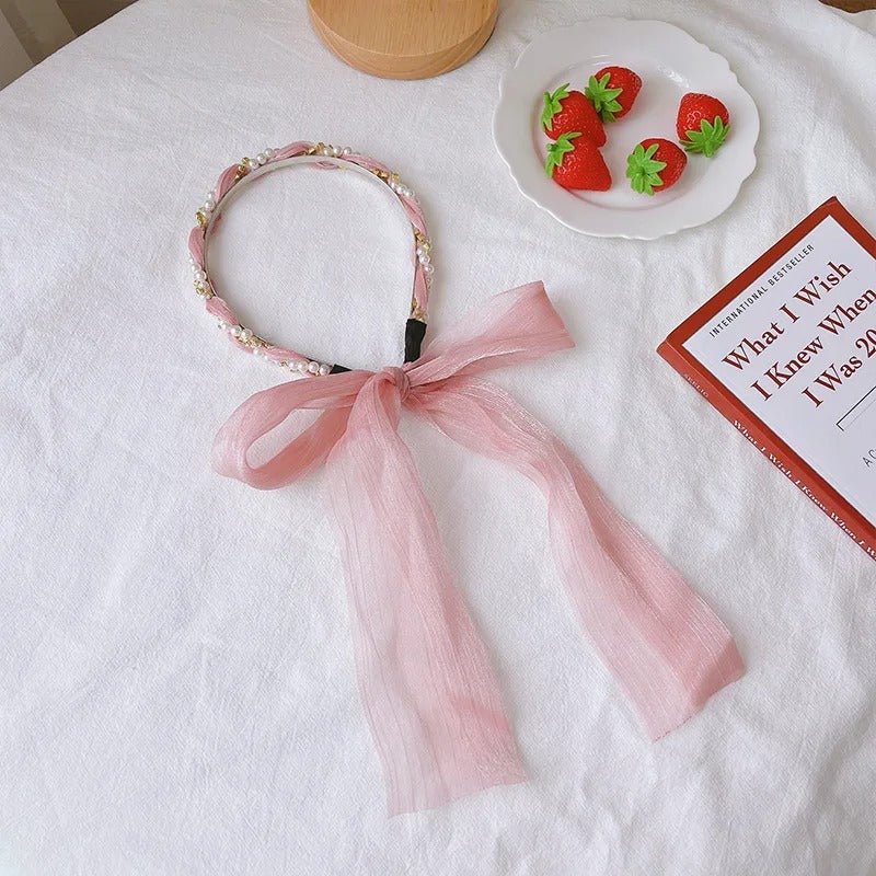 Faixa de cabeça com fita retro - Innovoda