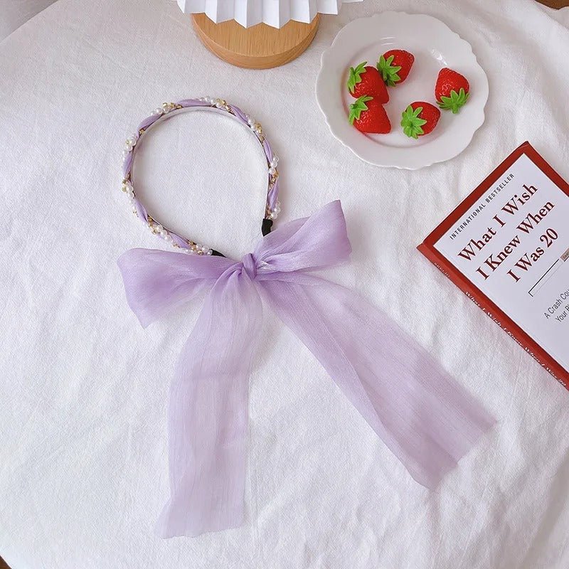 Faixa de cabeça com fita retro - Innovoda