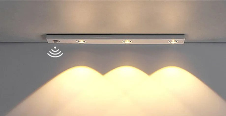 Ilumine o seu armário inferior com a luz LED magnética sem fios - Innovoda