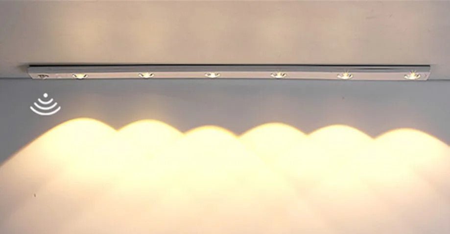 Ilumine o seu armário inferior com a luz LED magnética sem fios - Innovoda