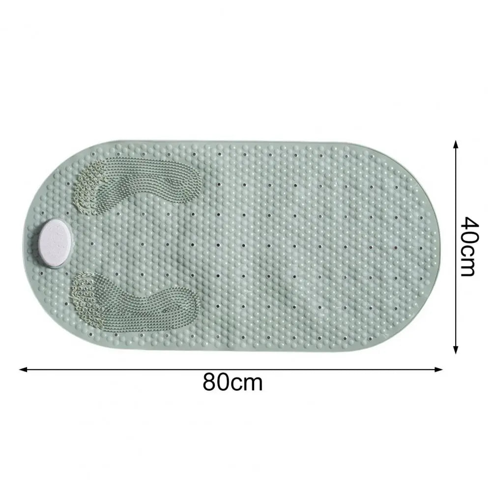 Mime os seus pés: tapete de duche com pedra-pomes e ventosa - Innovoda