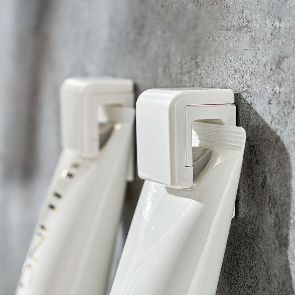 Suporte para pasta de dentes de montagem fácil e elegante para poupar espaço - Innovoda