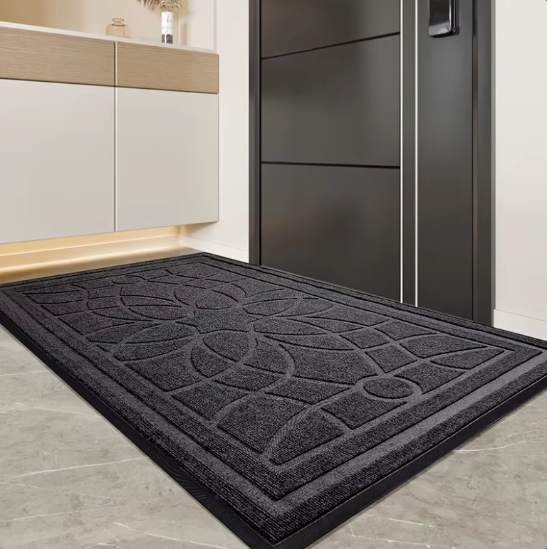 Ultra-absorbent, non-slip entrance mat for indoor and outdoor use | 60*90 cm - Grey