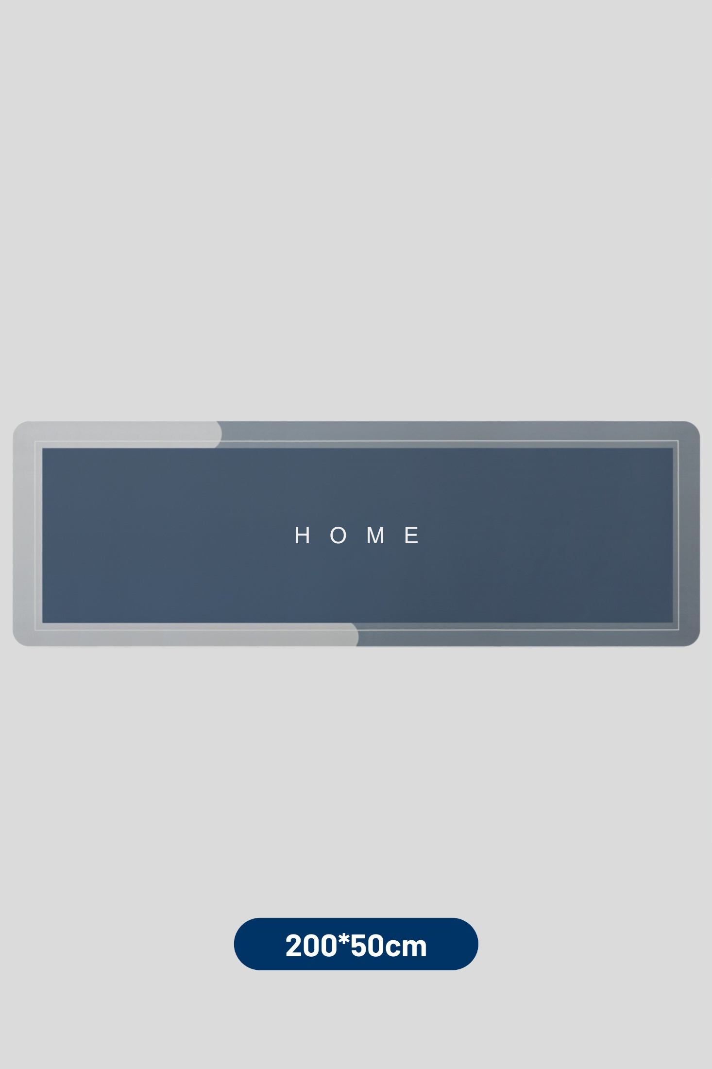 Ultra-absorbent non-slip kitchen and bathroom mat