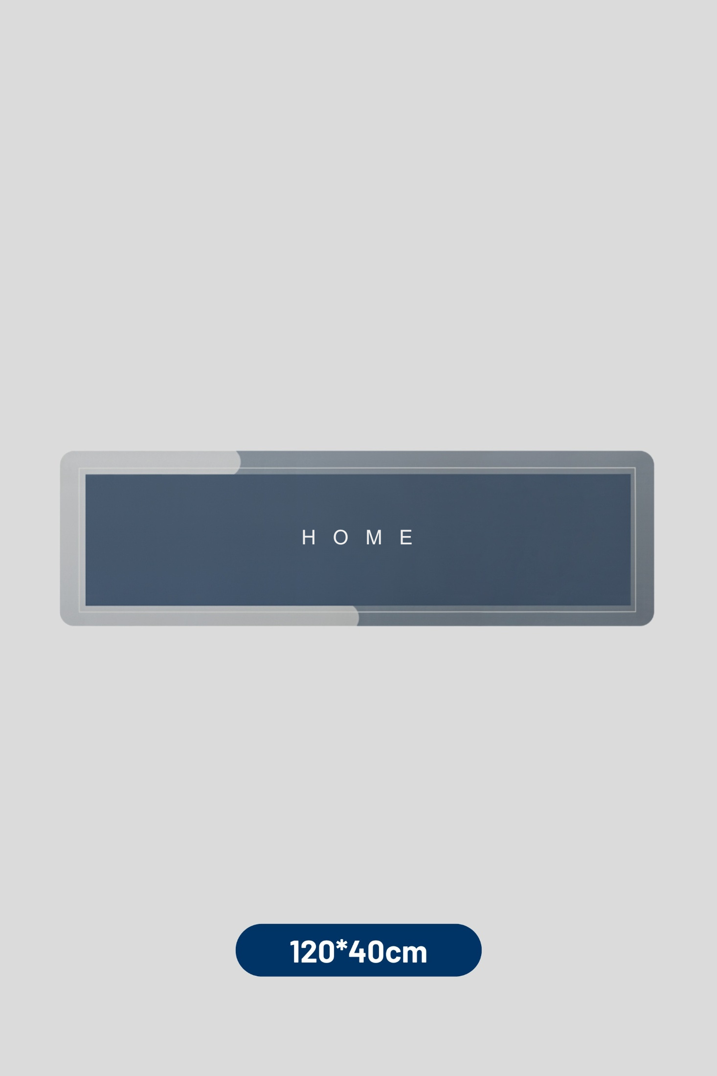 Ultra-absorbent non-slip kitchen and bathroom mat