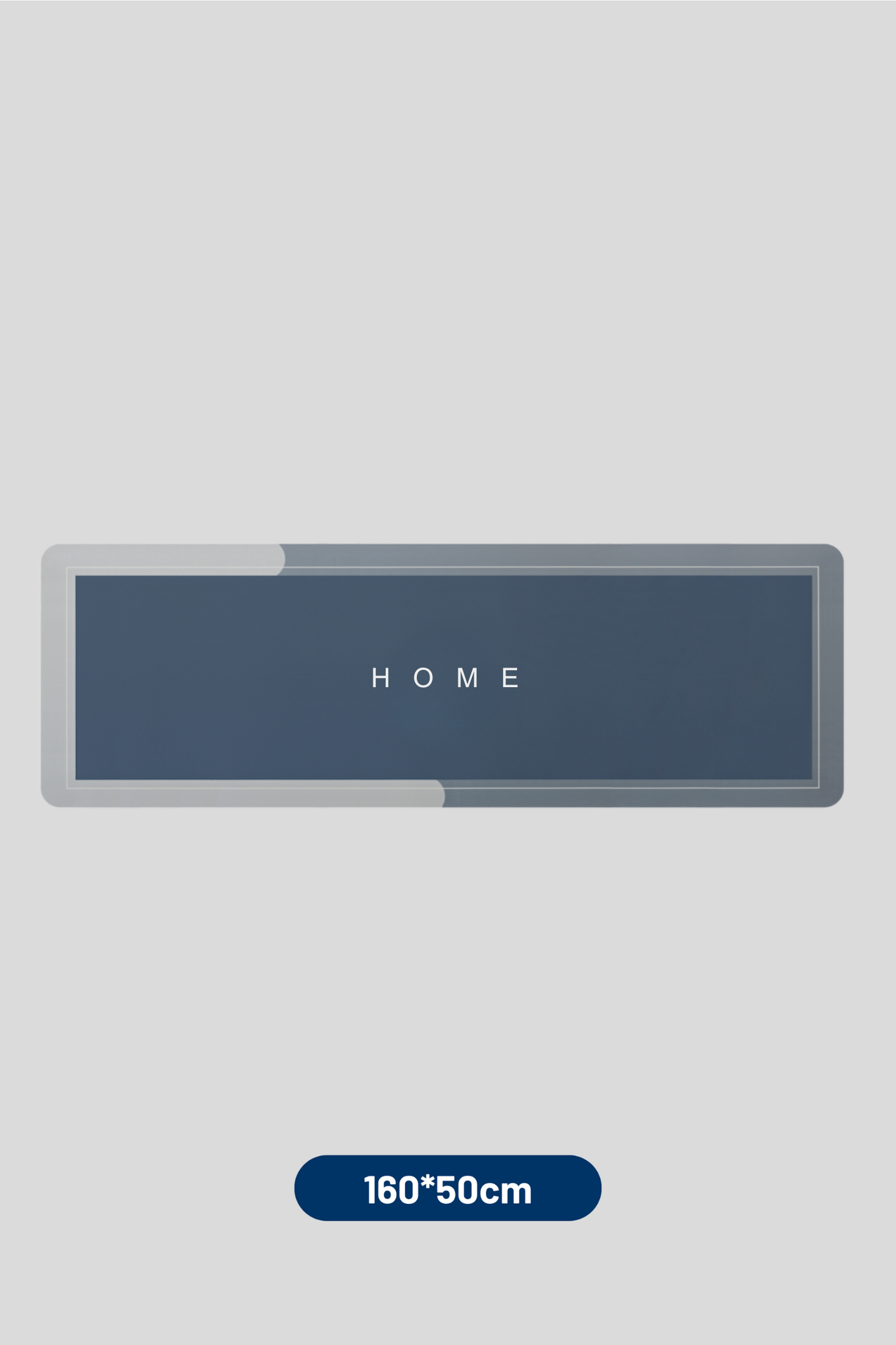 Ultra-absorbent non-slip kitchen and bathroom mat