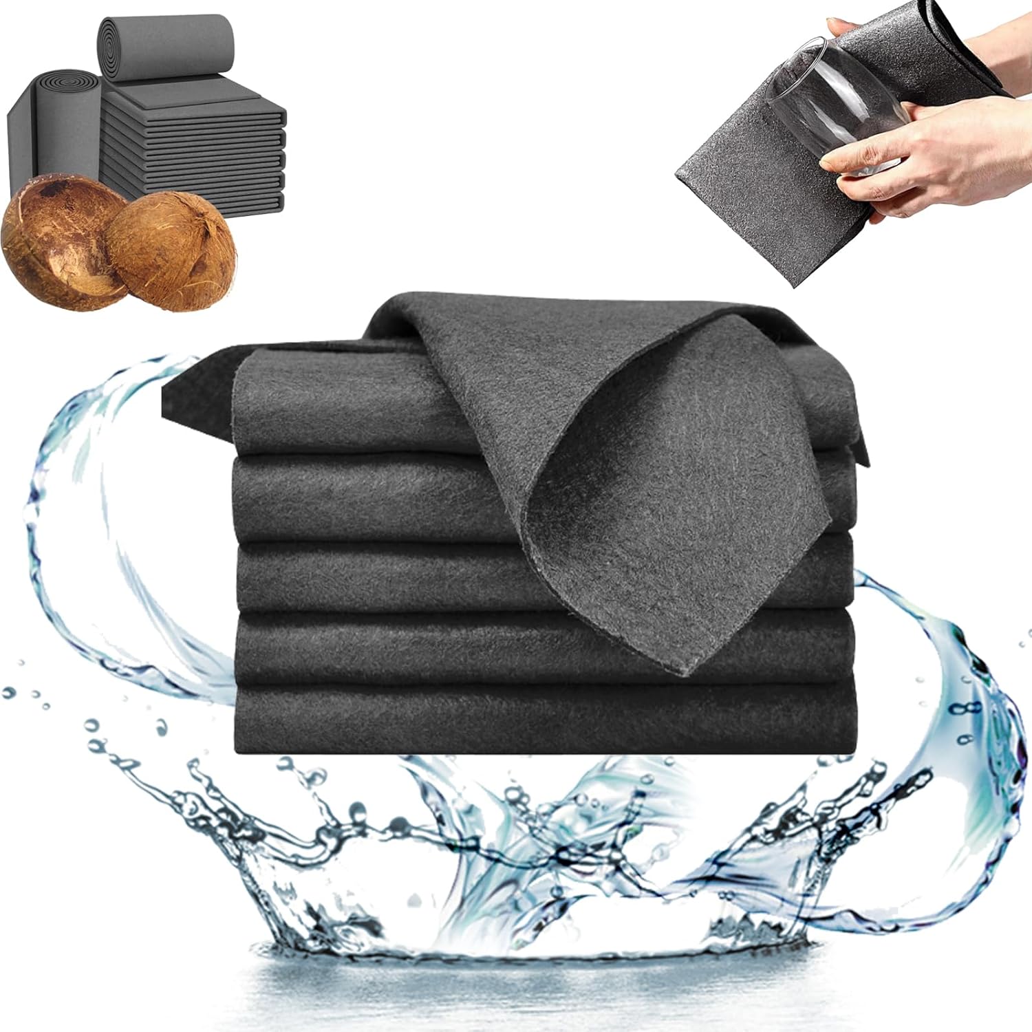 Brilho sem manchas: Pano de Limpeza Mágico Engrossado para uma limpeza sem esforço (40*50cm) - Innovoda