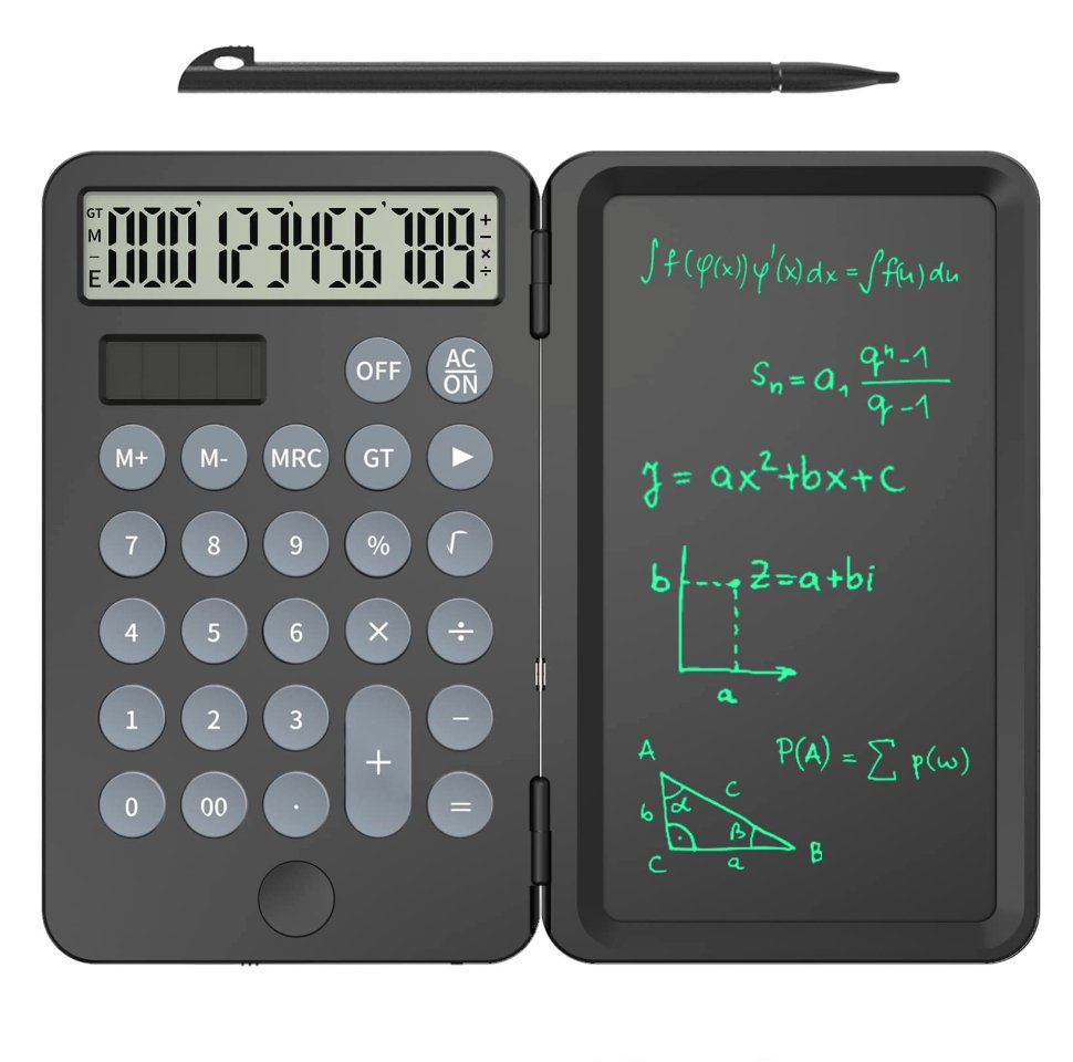 Calculadora solar com bloco de notas - O segundo com 50% de desconto - Innovoda