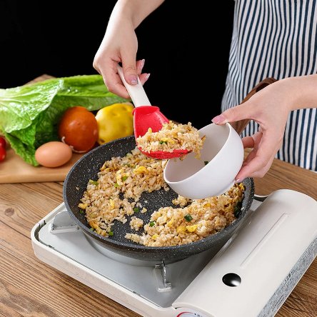 Colher de cozinha anti-aderente 6 em 1 - 2 compradas = 1 grátis