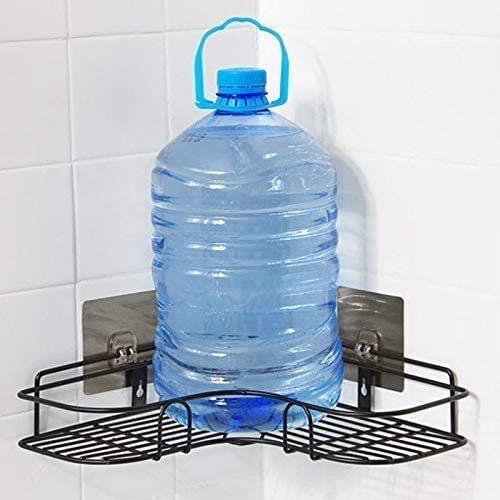 Elegância triangular: Estante de canto para casa de banho para uma otimização elegante do espaço