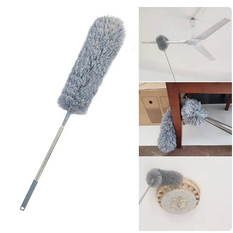 Escova Telescópica de Microfibra: Limpa em todo o lado - Innovoda