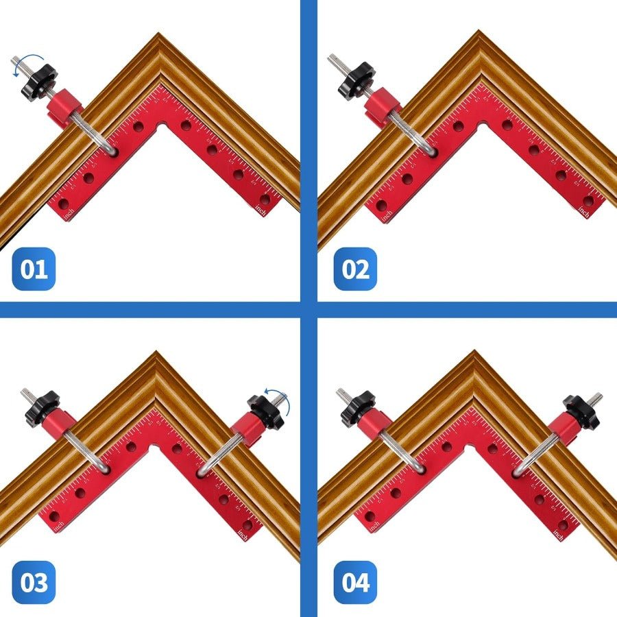 Esquadros de fixação: Dominar o trabalho em madeira com precisão e facilidade - Innovoda