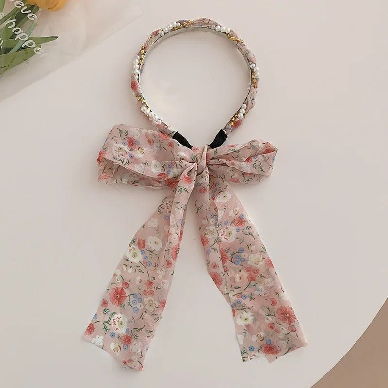 Faixa de cabeça com fita retro - Innovoda