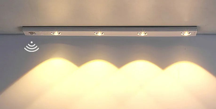 Ilumine o seu armário inferior com a luz LED magnética sem fios - Innovoda