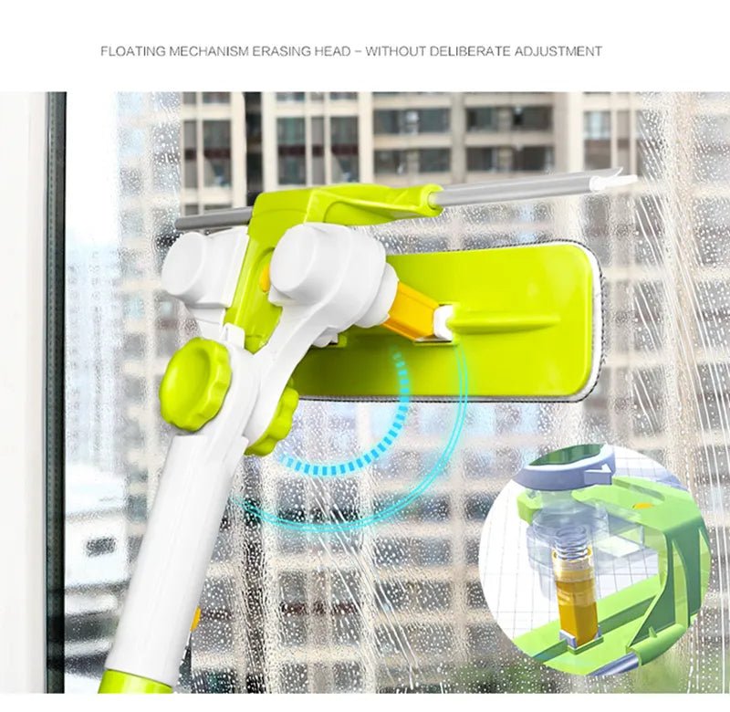 Limpa-vidros em forma de U com regulação de 180°: Simplifica a limpeza - Innovoda