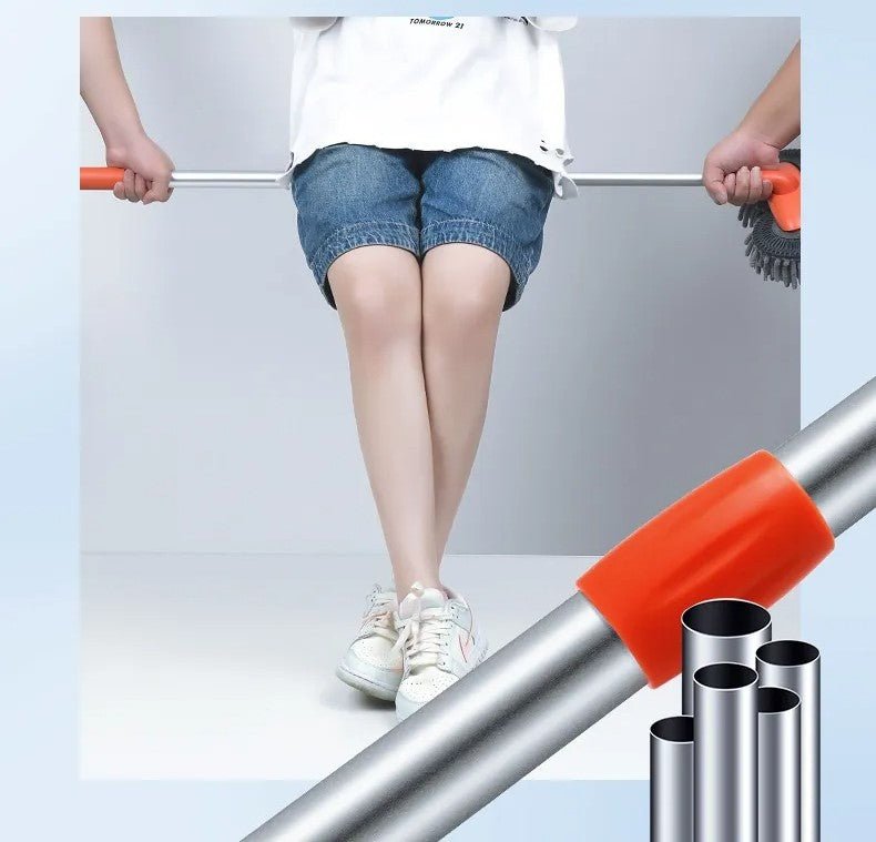 Mantenha o seu automóvel limpo com a esfregona rotativa de dupla escova de 360° - Innovoda