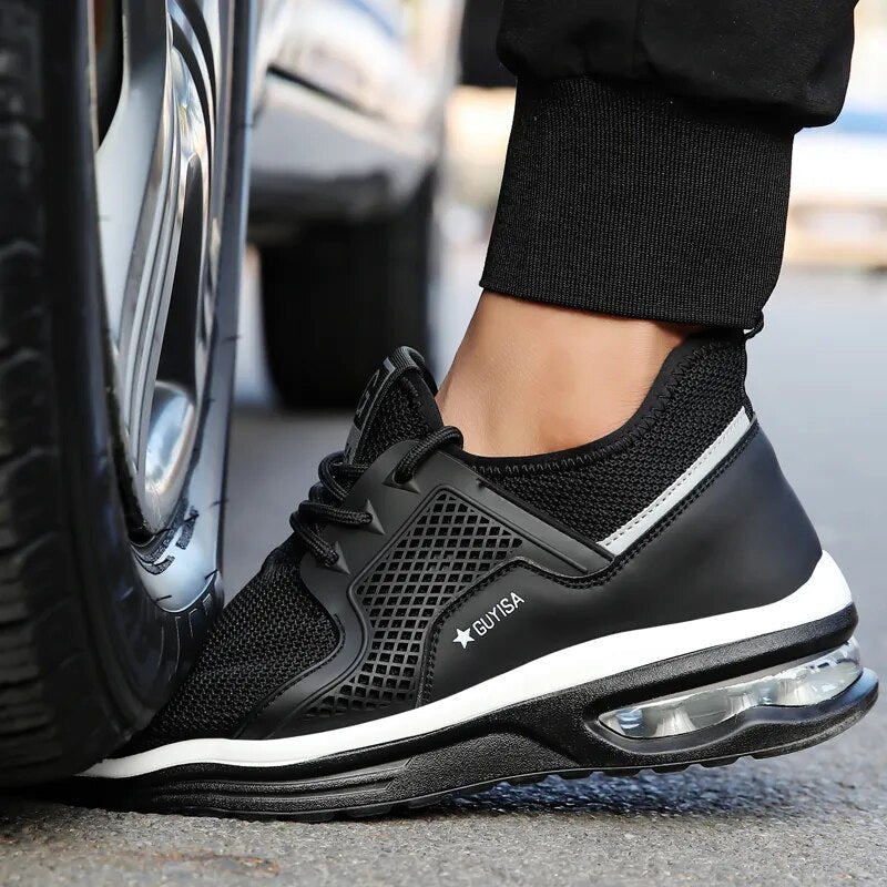 Máximo conforto e segurança: Sapatos com biqueira de aço - Innovoda