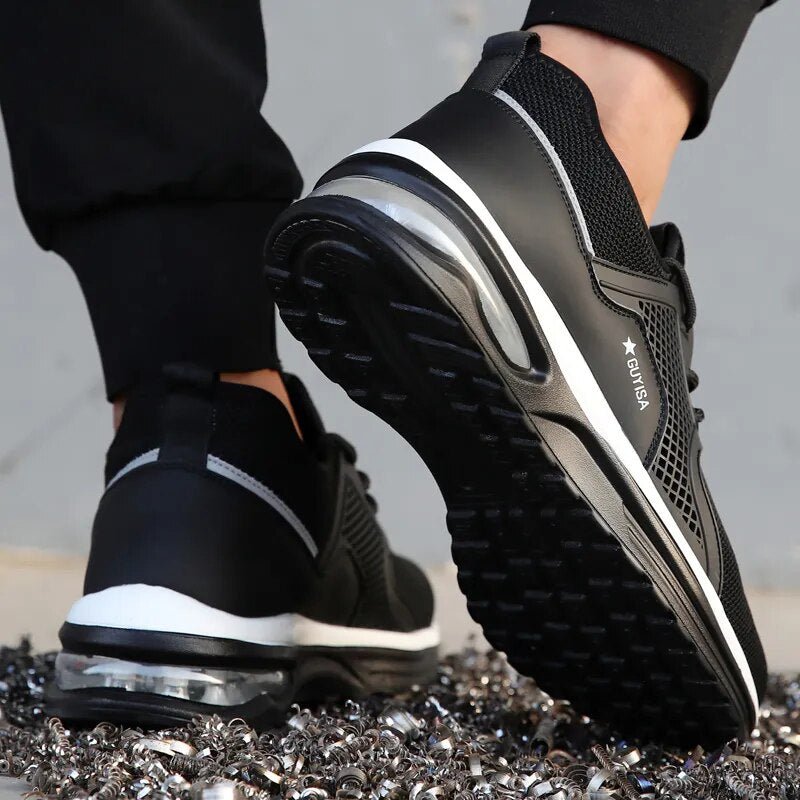 Máximo conforto e segurança: Sapatos com biqueira de aço - Innovoda