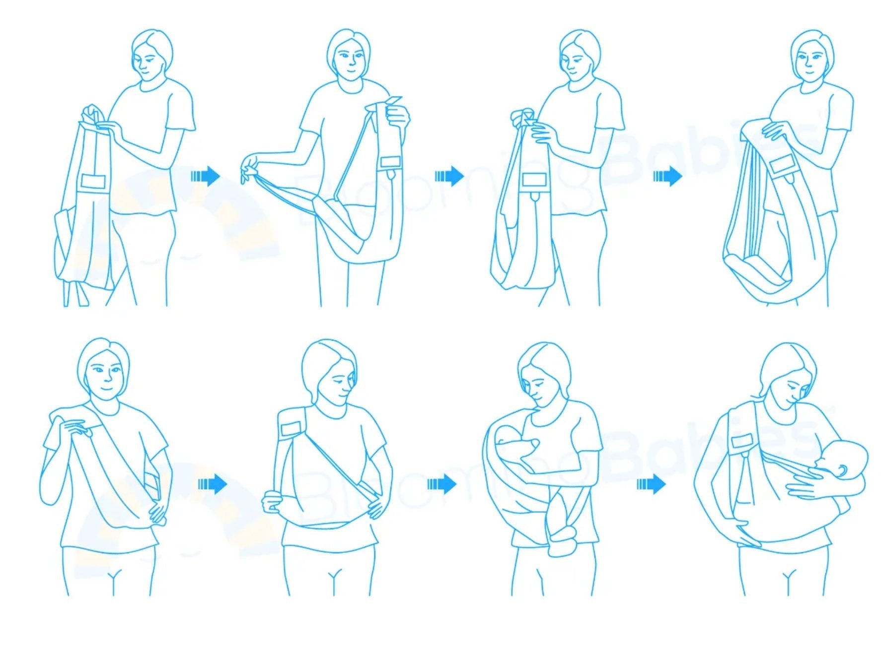 Porta-bebés ergonómico e ultra-prático - Innovoda