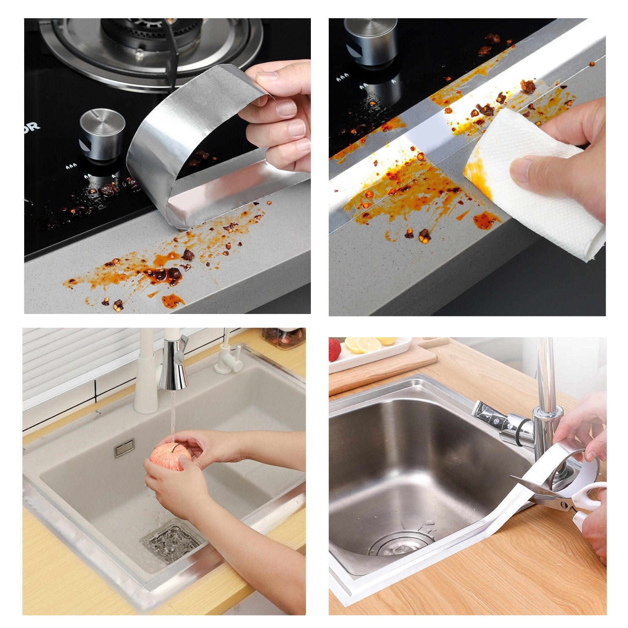 Salvador da cozinha: Fita adesiva de folha de alumínio para reparações duradouras - Innovoda