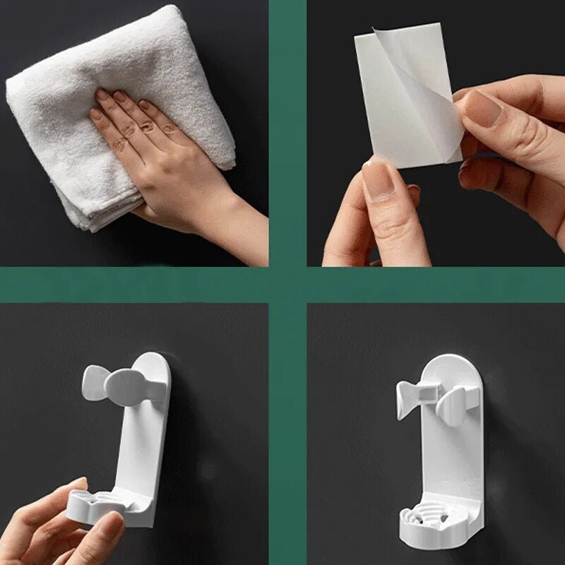 Solução de higiene inteligente: Suporte para escova de dentes eléctrica de parede - Innovoda