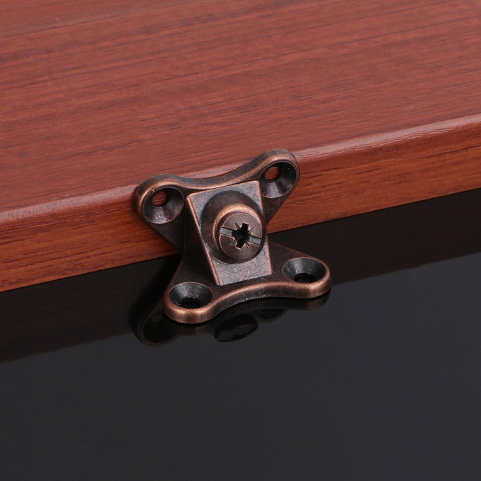 Suportes de canto de liga de zinco - 4pcs - Innovoda