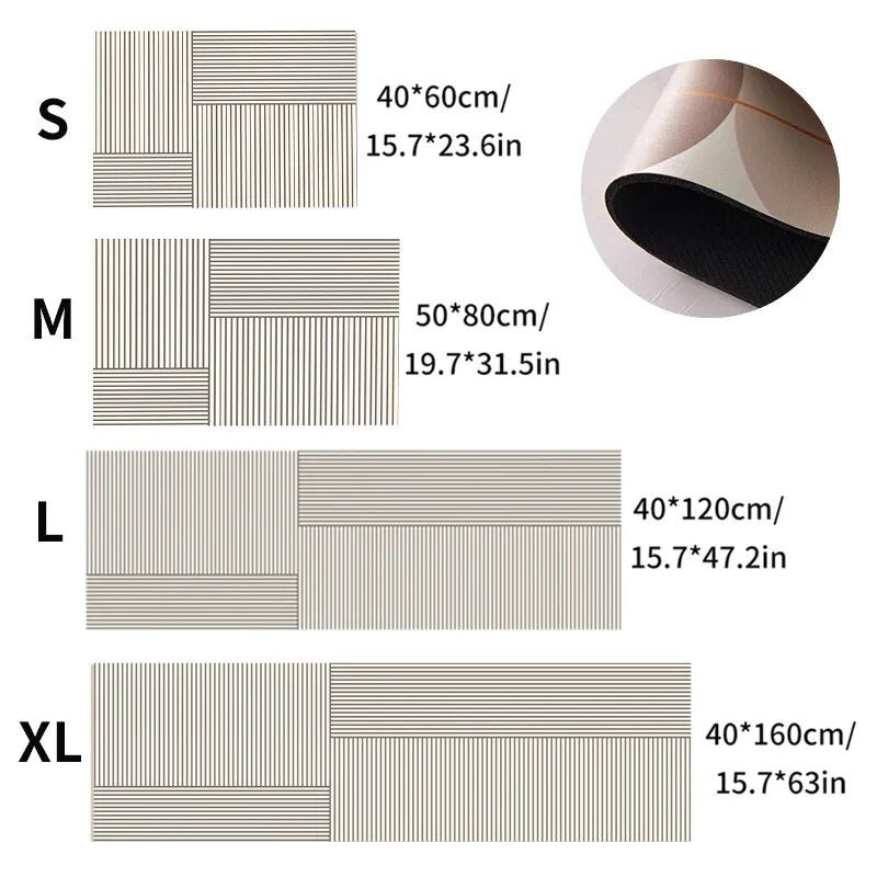 Torne os cozinhados mais confortáveis com o tapete de chão para cozinha - Innovoda
